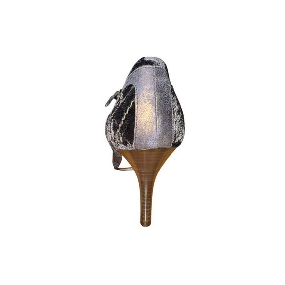 Kenneth Cole Black Suede With Ankle Strap Women's Sz 10 Great Condition - Picture 4 of 10